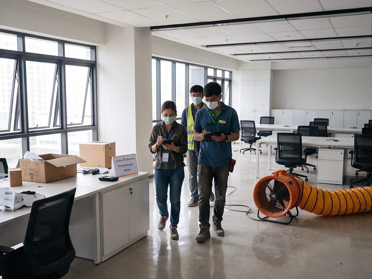 รีโนเวทเสร็จแล้วเข้าอยู่ได้เลยไหม? Flush-out, Ventilation และการเตรียมอากาศก่อนเปิดใช้งาน