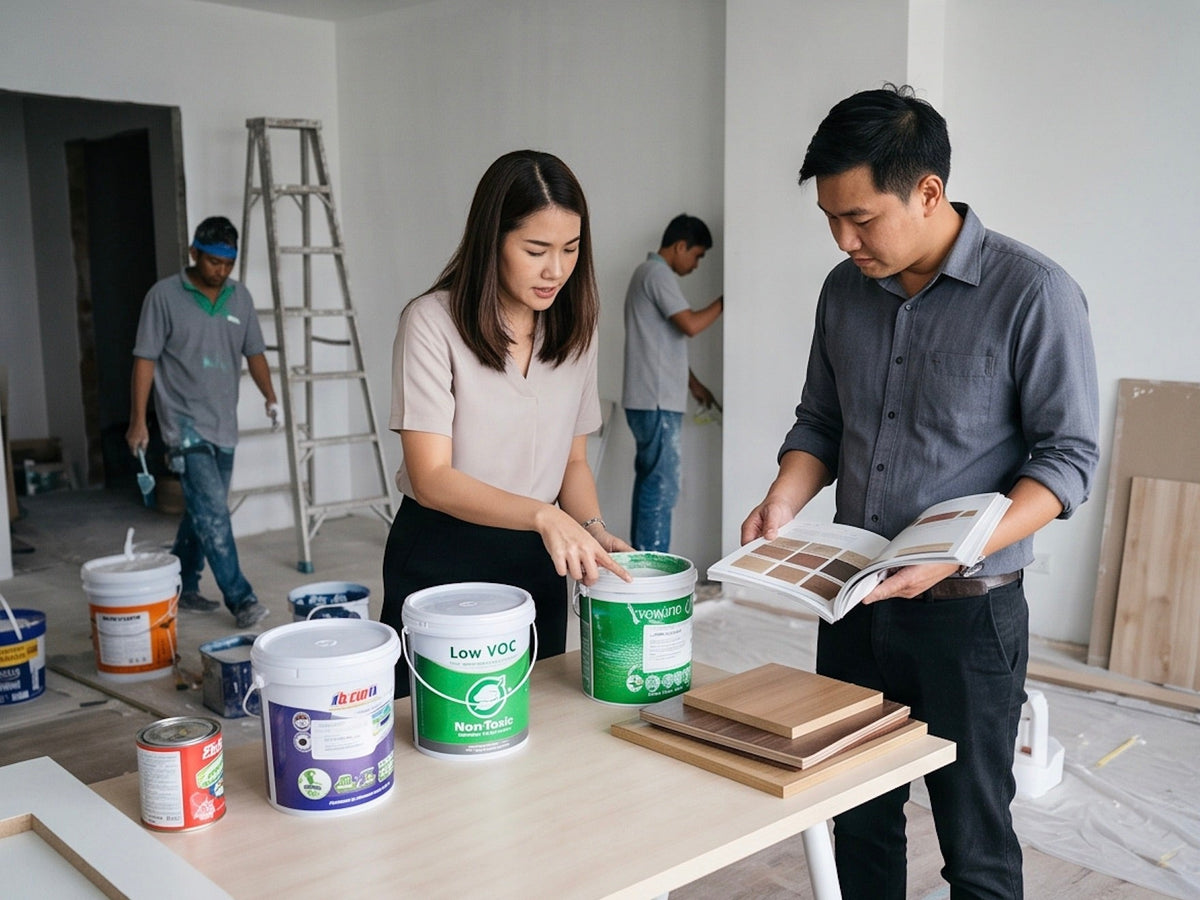 Low VOC กับ Low Emission ต่างกันอย่างไร? เลือกสี กาว เฟอร์นิเจอร์ให้เหมาะกับ Indoor Air Quality